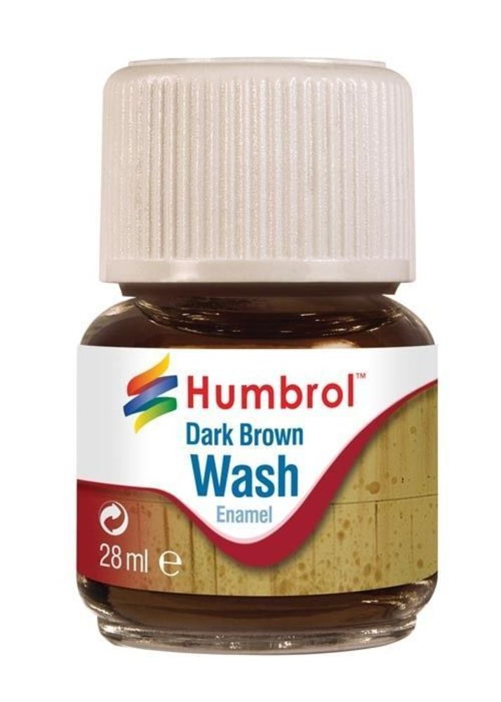 Humbrol Enamel Wash Dark Brow - 1523205