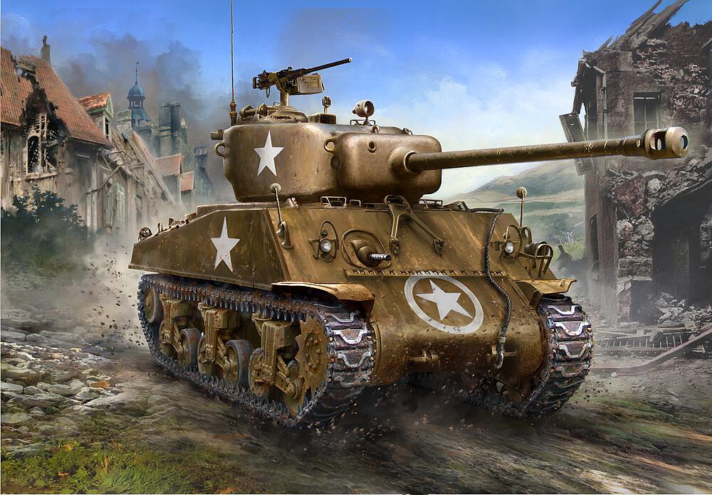 1/35 M4 A3 (76 mm) Sherman